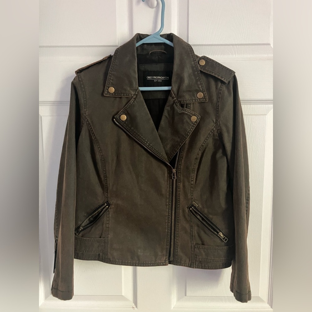 Obey moto jacket